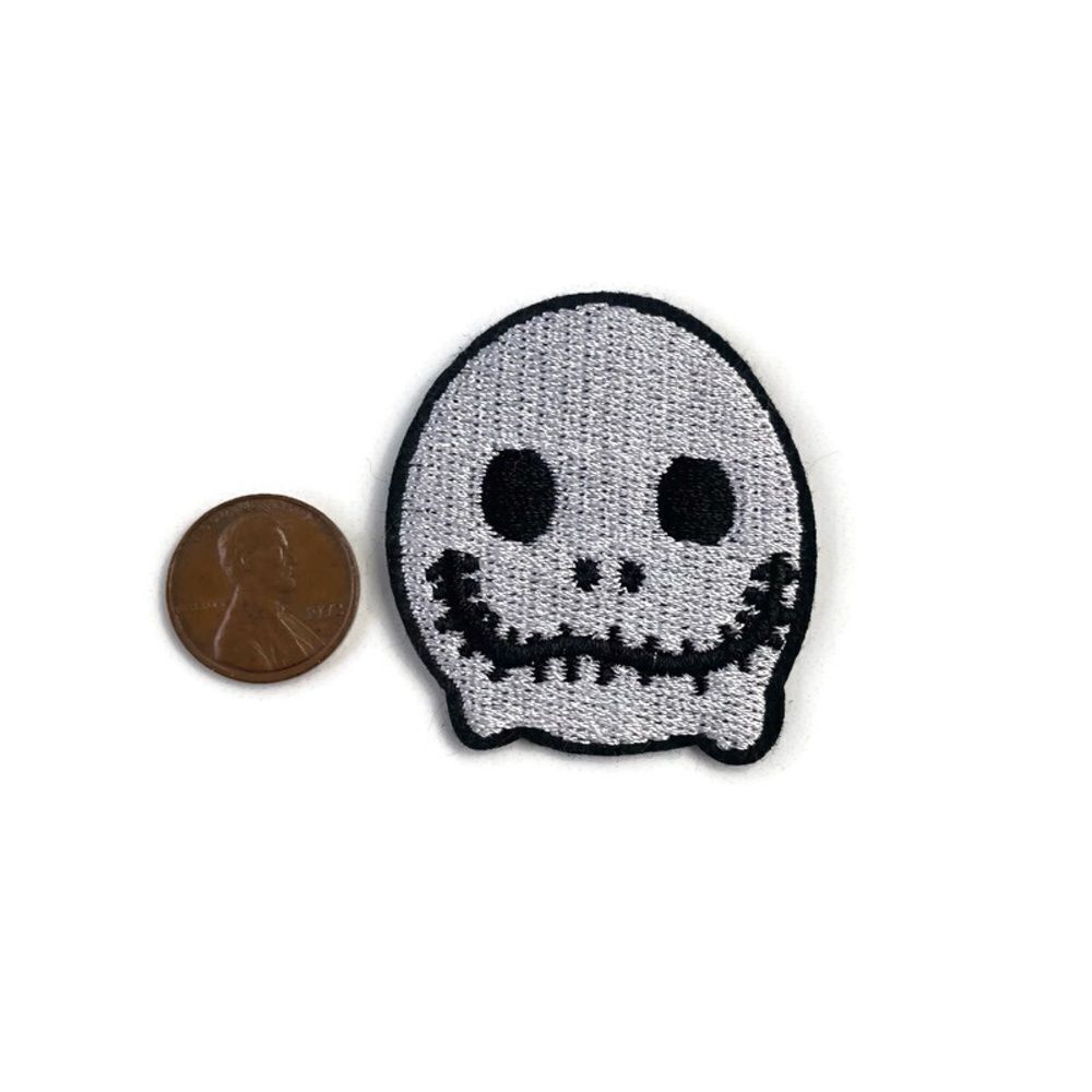 Jack Head Embroidered Patch - Picture 2 of 3